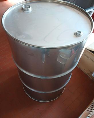 Bidone in acciaio 220 lt.