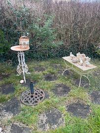 Arredo da giardino in ghisa