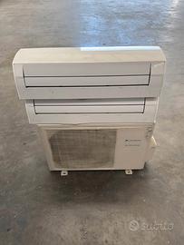 2 climatizzatori + unità esterna + staffe