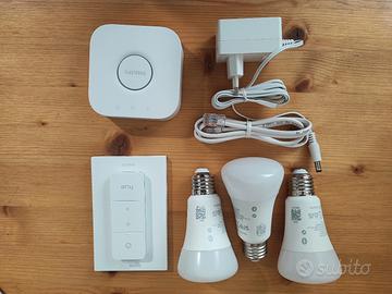 Kit Smart Philips Hue: Bridge + 3 Lampadine Color