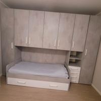 Cameretta ponte con due letti