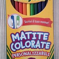 12 matite colorate Crayola personalizzabili