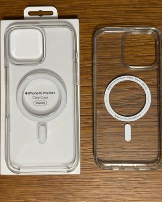 Cover Iphone 16 pro max. di cui 2 originali