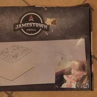 Piastra per pizza 44x30 cm, Jamestown Grill 