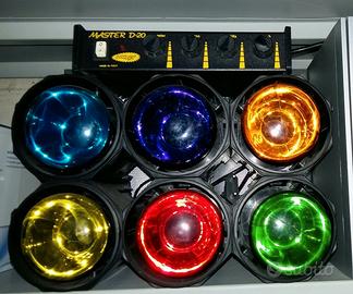 Luci psichedeliche e luce stroboscopica