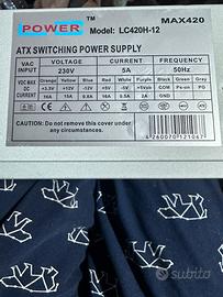 Alimentatore PC 420 LC420H12