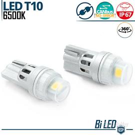 Lampadine LED T10 W5W CANbus Luci interne 6500K