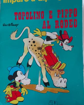 Walt Disney Topolino e Pluto al rodeo