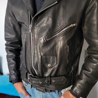 Cappotto Chiodo - Vera Pelle - Vintage Originale