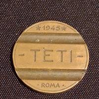 gettone telefonico 1945 TETI