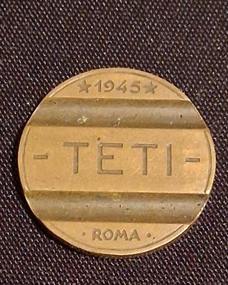 gettone telefonico 1945 TETI