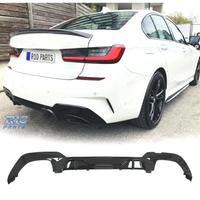 DIFFUSORE BMW G20 G21 19- LOOK M PERFORMANCE NERO 