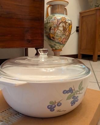 casseruola vetroceramica con coperchio