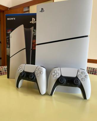 PS5 Digital 825GB + postazione Logitech G923