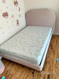 Letto materasso 120x190 come nuovi 1 piazza mezza