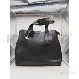 BORSA DONNA PEPEJEANS NERA GRANDE 3 TASCHE
