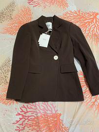 Blazer monopetto Nurrk marrone