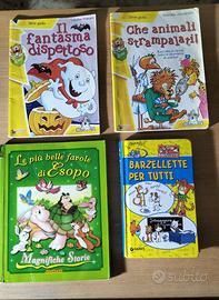 Libri Bambini Elementari Lotto 4 Volumi