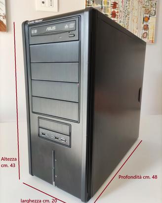 Case Cooler Master Silenziato con Alimentatore DVD