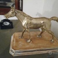 Scultura modello statua cavallo