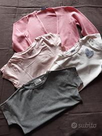 SET maglione e t-shirt bambina 8 anni + 1 🍿