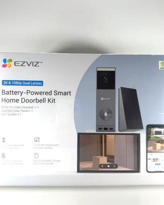 Ezviz Ep3X Pro Smart Doorbell Kit 2K+SD7