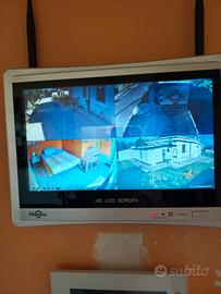 kit telecamere WiFi con monitor 