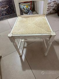 Sedia lube colore panna decape