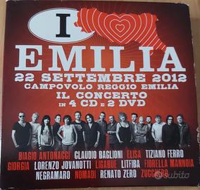Ligabue I love Emilia (4cd + 2 dvd)