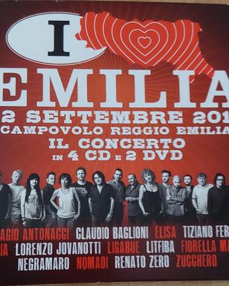 Ligabue I love Emilia (4cd + 2 dvd)