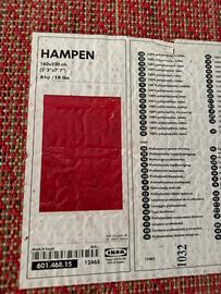Tappeto IKEA HAMPEN rosso – 160×230 cm