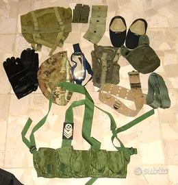 Collezione equipaggiamenti ex GOI COMSUBIN GOS