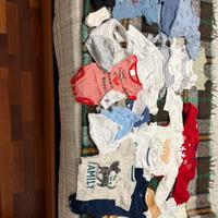 Lotto abbigliamento neonato 0/3 mesi