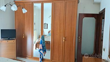 Camera da letto completa in legno Noce