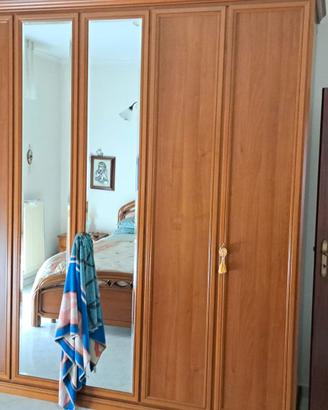 Camera da letto completa in legno Noce
