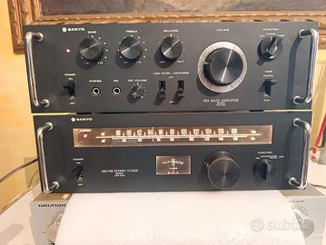 amplificatore stereo Sanyo+ Tuner