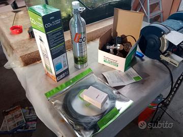set CO2 per acquario completo 