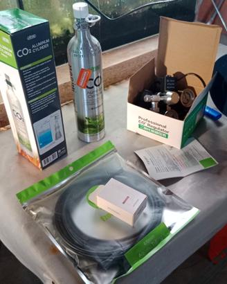 set CO2 per acquario completo 