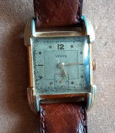 Orologio Uomo, Venus antimagnetic, Anni '40, Oro
