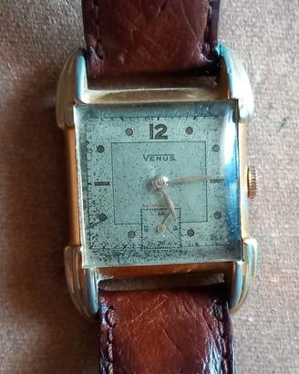 Orologio Uomo, Venus antimagnetic, Anni '40, Oro