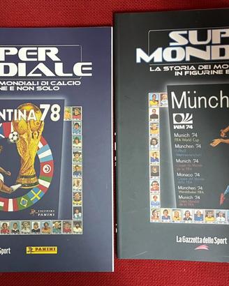 Albi calcistici Super Mondiale Panini