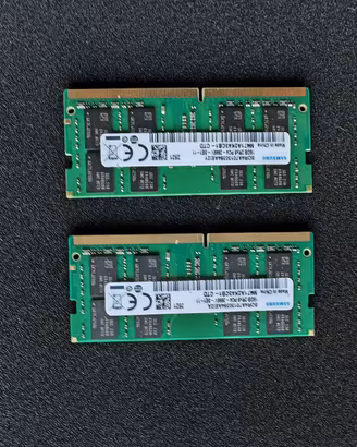 RAM Samsung 32GB (2x16GB) DDR4 2666MHz SODIMM 2Rx8