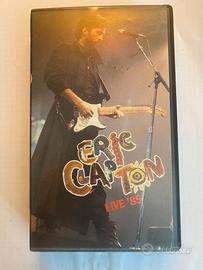 VHS ERIC CLAPTON LIVE 1985