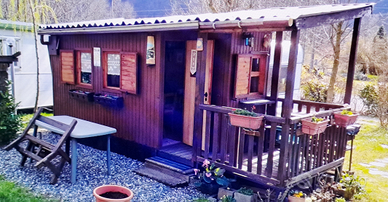 Roulotte con preingresso