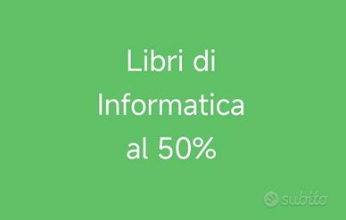 Libri di informatica  al 50%