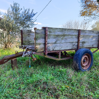 Rimorchio carrello agricolo