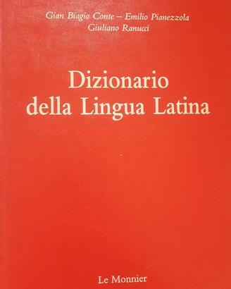 Dizionario della lingua latina le monnier