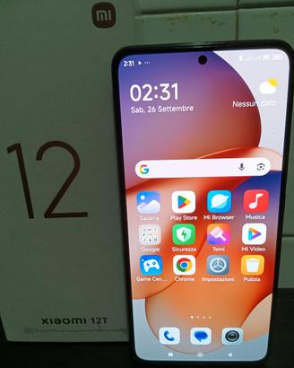 Xiaomi 12T 5g 8/256 GB black