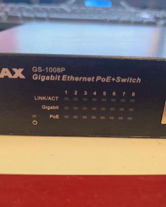 Switch Edimax GS-1008P 8 Porte PoE Gigabit