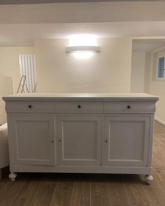 credenza in legno shabby chic